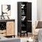 Costway Freestanding Bathroom Storage Cabinet Linen Tower Kitchen Living Room Grey\Black\Brown\White